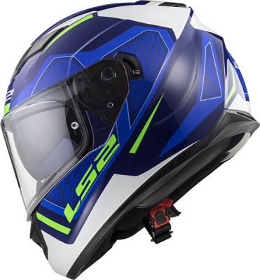 Шлем (интеграл) LS2 FF320 Stream (S) Axis Blue White 5