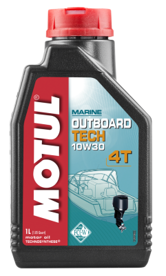 Масло Outboard Tech 10w30 4T 1lt