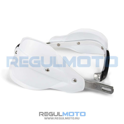 Защита рук Regulmoto Ultra set усиленная 22/28 белый