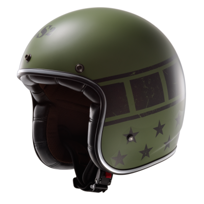 Шлем (открытый) LS2 OF583 Kurt Military (L) Green
