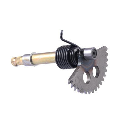 Зубчатый сектор кикстартера в сборе 4T 157QMJ (L=150мм)