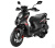 Скутер SYM Crox 125 черный