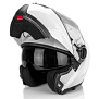 Шлем снегоходный (модуляр) LS2 FF325 (M) Strobe electric SNOW GLOSS WHITE