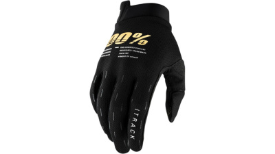 Перчатки 100% ITrack Glove (M) Black
