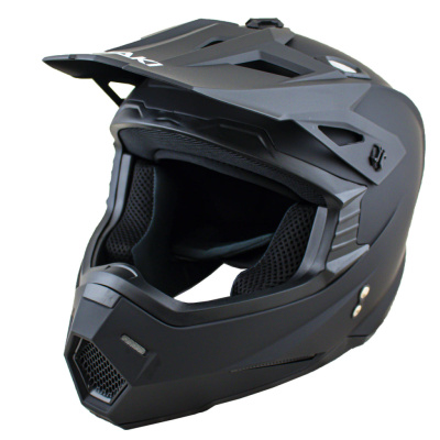 Шлем (кроссовый) ATAKI JK801A Solid (XL) черный матовый
