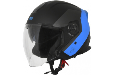 Шлем (открытый) ORIGINE PALIO SCOUT (M) синий/черный матовый