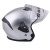 Шлем (открытый) ATAKI JK526 SOLID M серебристый глянцевый