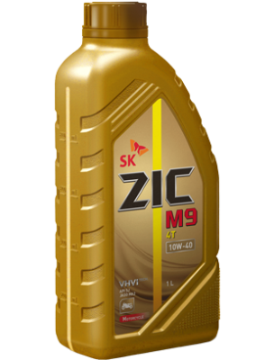 Масло ZIC M9 4T 10W-40 SL, MA2 синт 1л.