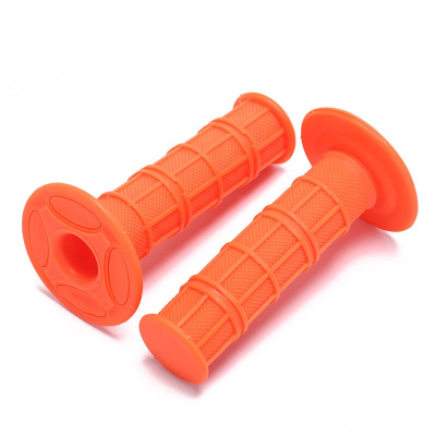 Ручки руля кросс оранжевые