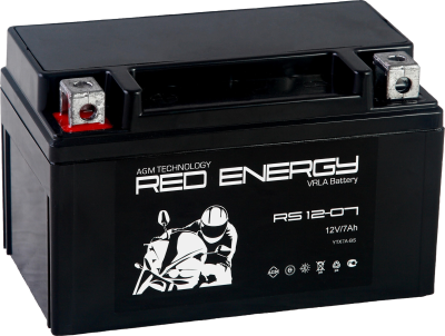 АКБ RS1207 Red Energy YTX7A-BS (150х86х94)