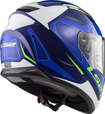 Шлем (интеграл) LS2 FF320 Stream (M) Axis Blue White 2