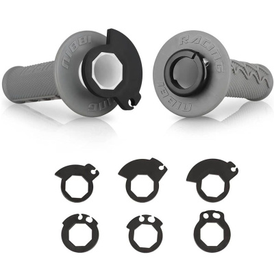 Грипсы Nibbi lock-on серый Грипсы Nibbi lock-on серый