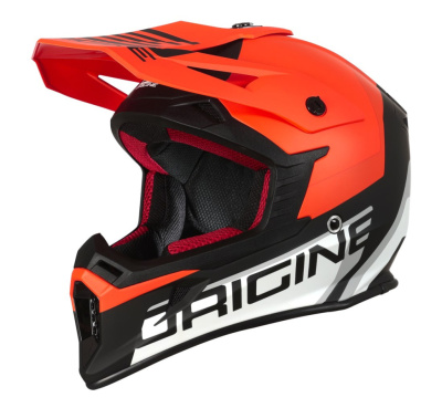 Шлем (кроссовый) ORIGINE HERO MX (S) Hi-Vis оранжевый/черный