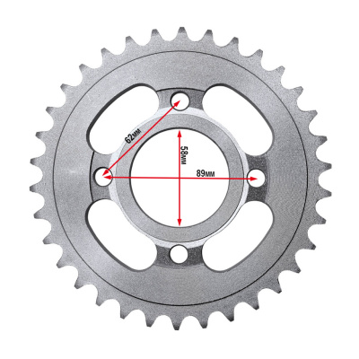 Звезда ведомая 520-47T Sport 003, d=12