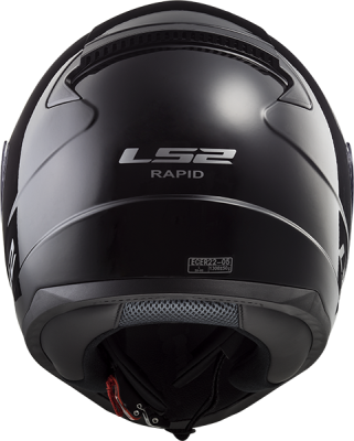 Шлем (интеграл) LS2 FF353 Rapid (M) single mono black